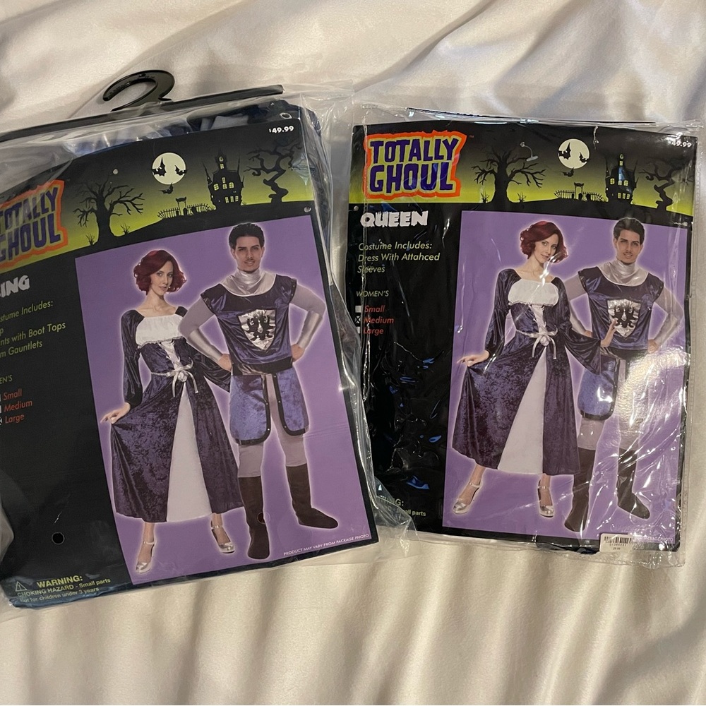Matching King And Queen Halloween Costumes